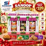 Sanoop Gift Hamper – Premium Gold Tea, Namkeen & Cookies